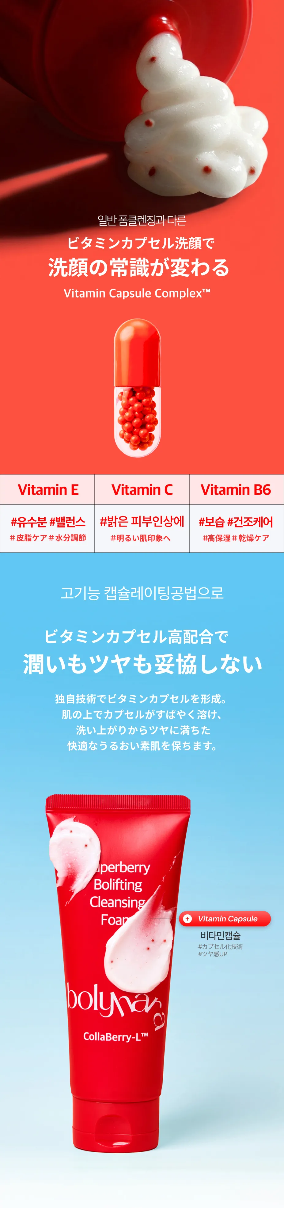 bolyhara スーパーベリー ボリフティング クレンジングフォーム 05